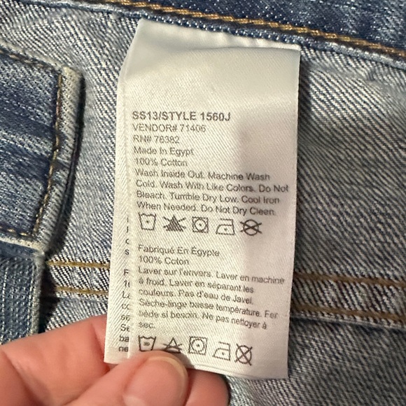 Timberland Men's Relaxed Fit Blue Jeans - Picture 4 of 8